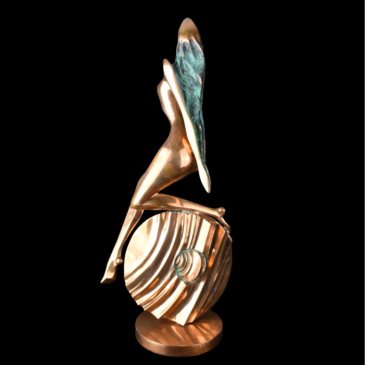 A. Florese Bronze Sculpture - Image 3 of 5