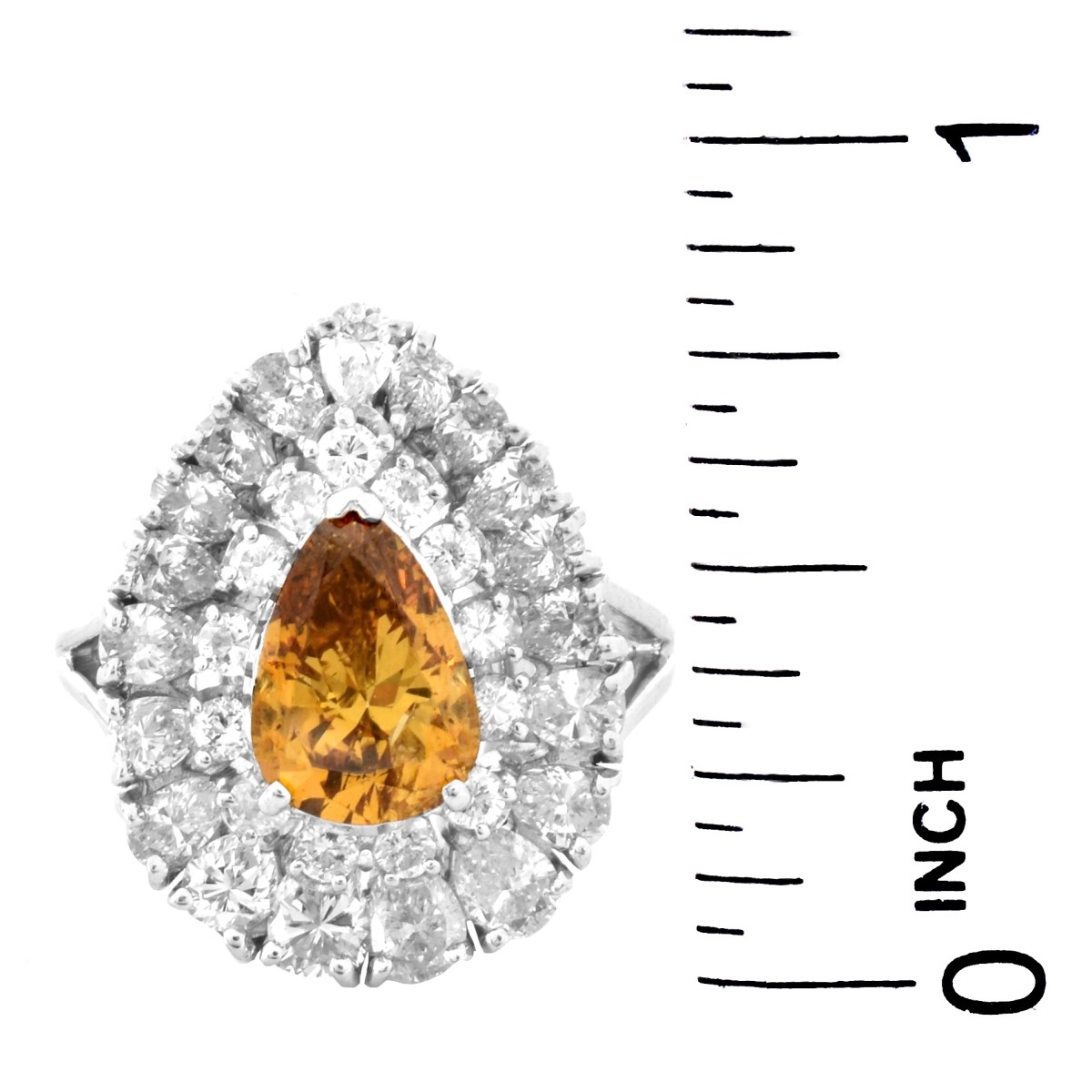 1.78ct Fancy Yellow Diamond Ring - Image 5 of 5