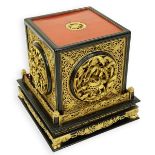 Chinese Lacquer Altar Box