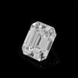 GIA 2.58ct Emerald Cut Diamond