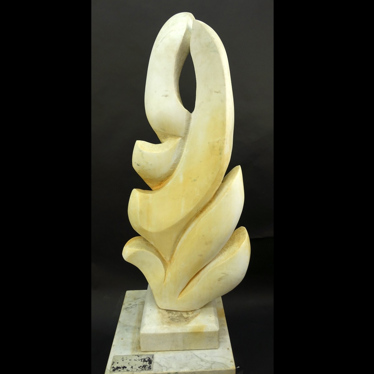 Modern Stone Sculpture - Image 7 of 7