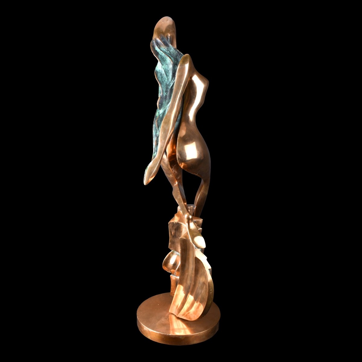 A. Florese Bronze Sculpture - Image 4 of 5