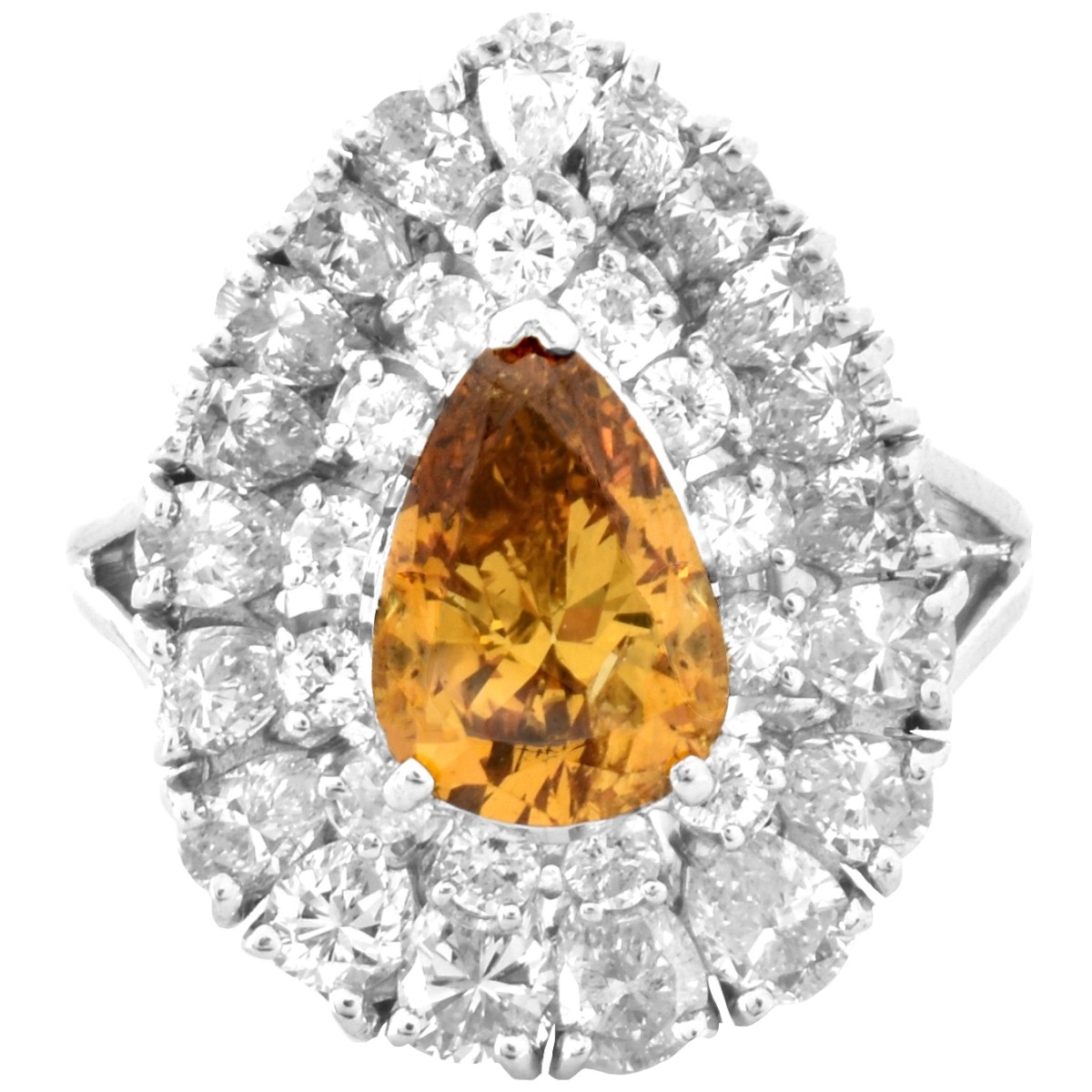 1.78ct Fancy Yellow Diamond Ring - Image 2 of 5