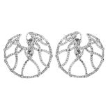 Diamond and 18K Gold Earrings