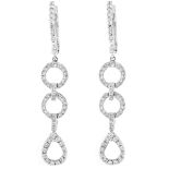 Diamond and 18K Earrings