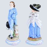 Pair Ernst Bohne Sohne Figurines