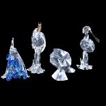 Four Swarovski Figurines