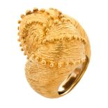 Vintage 18K Gold Knot Ring