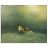 Attributed to: Ivan Konstantinovich Aivazovsky O/B