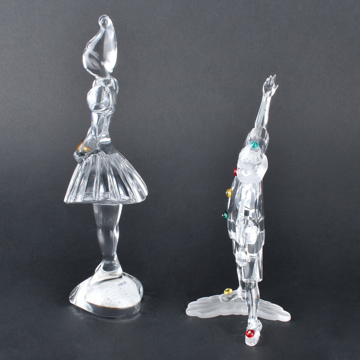 Two Crystal Figurines - Image 2 of 5