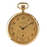 Antique Tiffany 18K Gold Pocket Watch