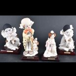 Four Giuseppe Armani Figurines