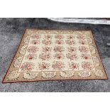 Antique Needlepoint Rug