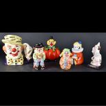 Six Vintage Figurines