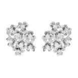 Diamond and 18K Earrings