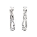 Vintage Van Cleef & Arpels style Diamond Earrings