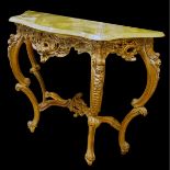 Italian Giltwood Console