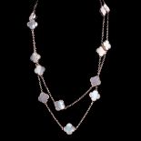 VCA style Mother of Pearl Necklace