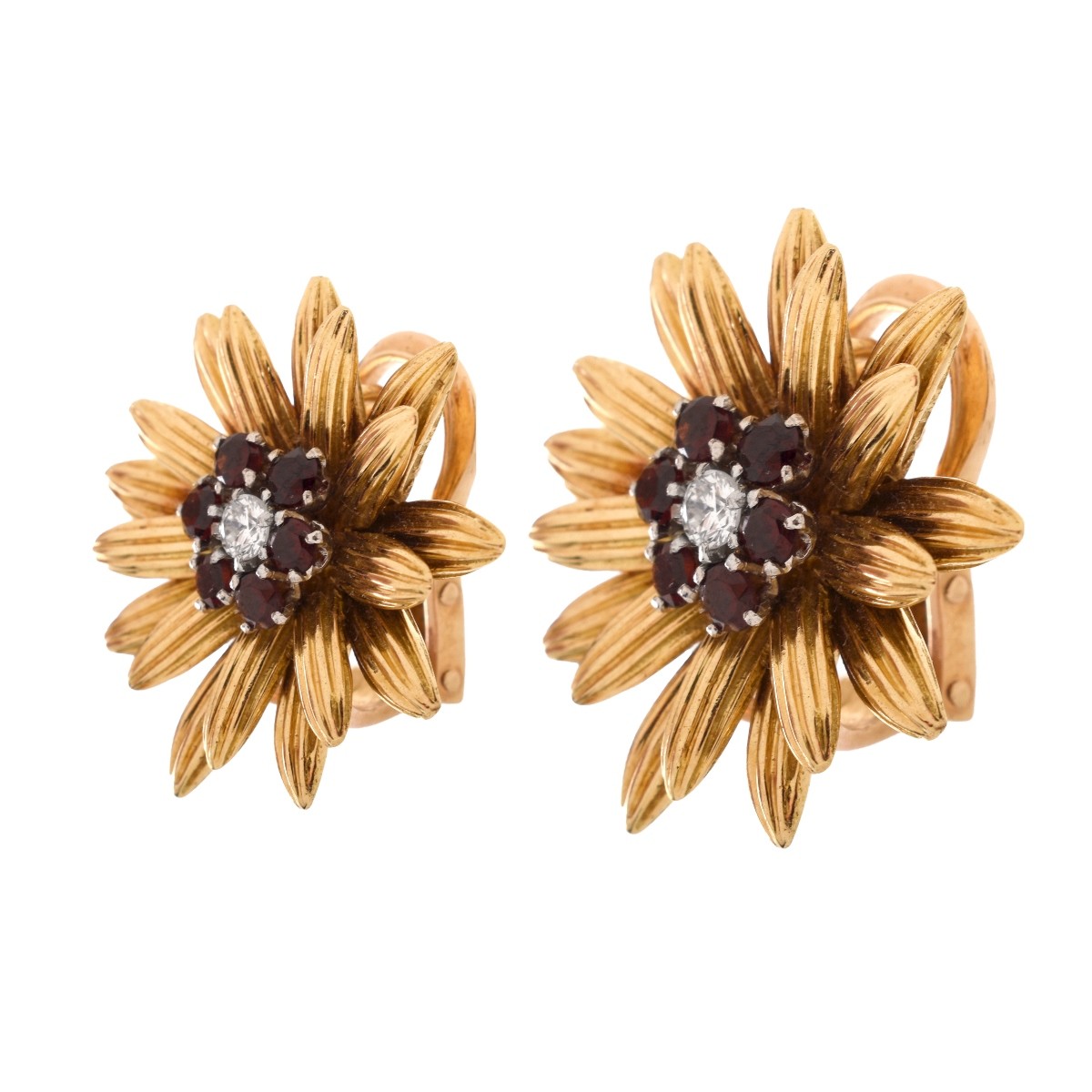 Vintage Van Cleef & Arpels 18K Earrings - Image 2 of 3