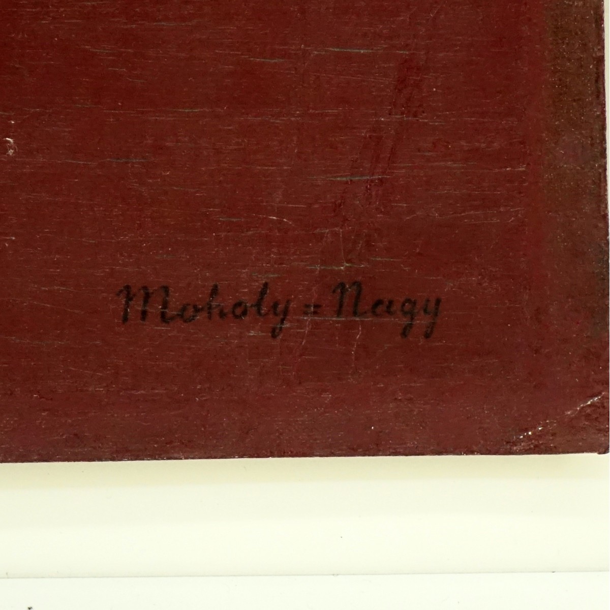 Attrib: Laszlo Moholy-Nagy O/B - Image 3 of 4