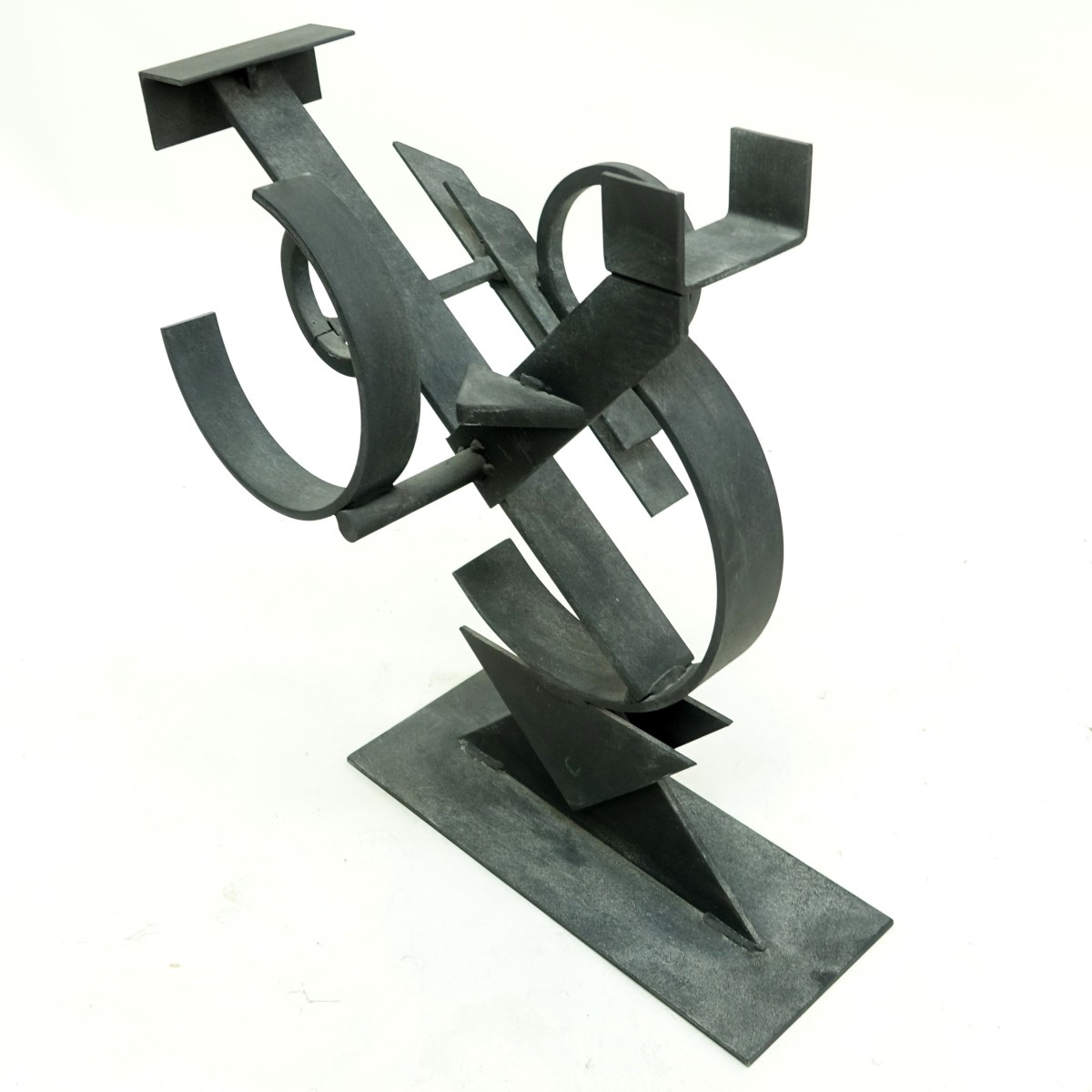 Garcia "Eros" Ironwork Abstract Sculpture - Image 5 of 7