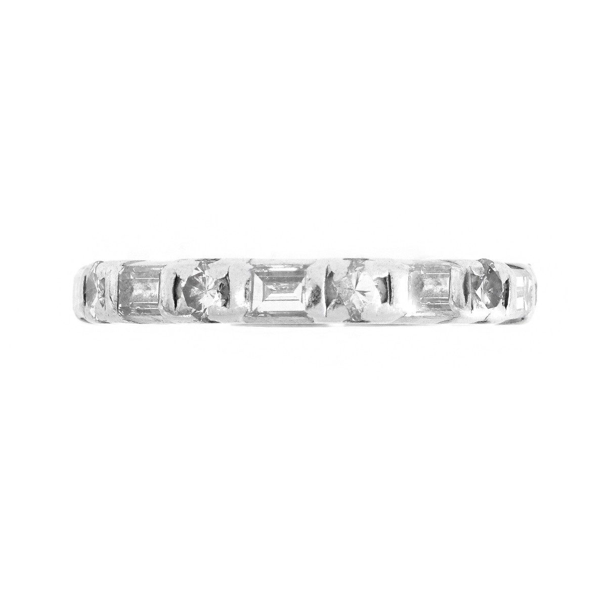 Antique 1.20ct TW Diamond Eternity Band - Image 2 of 5