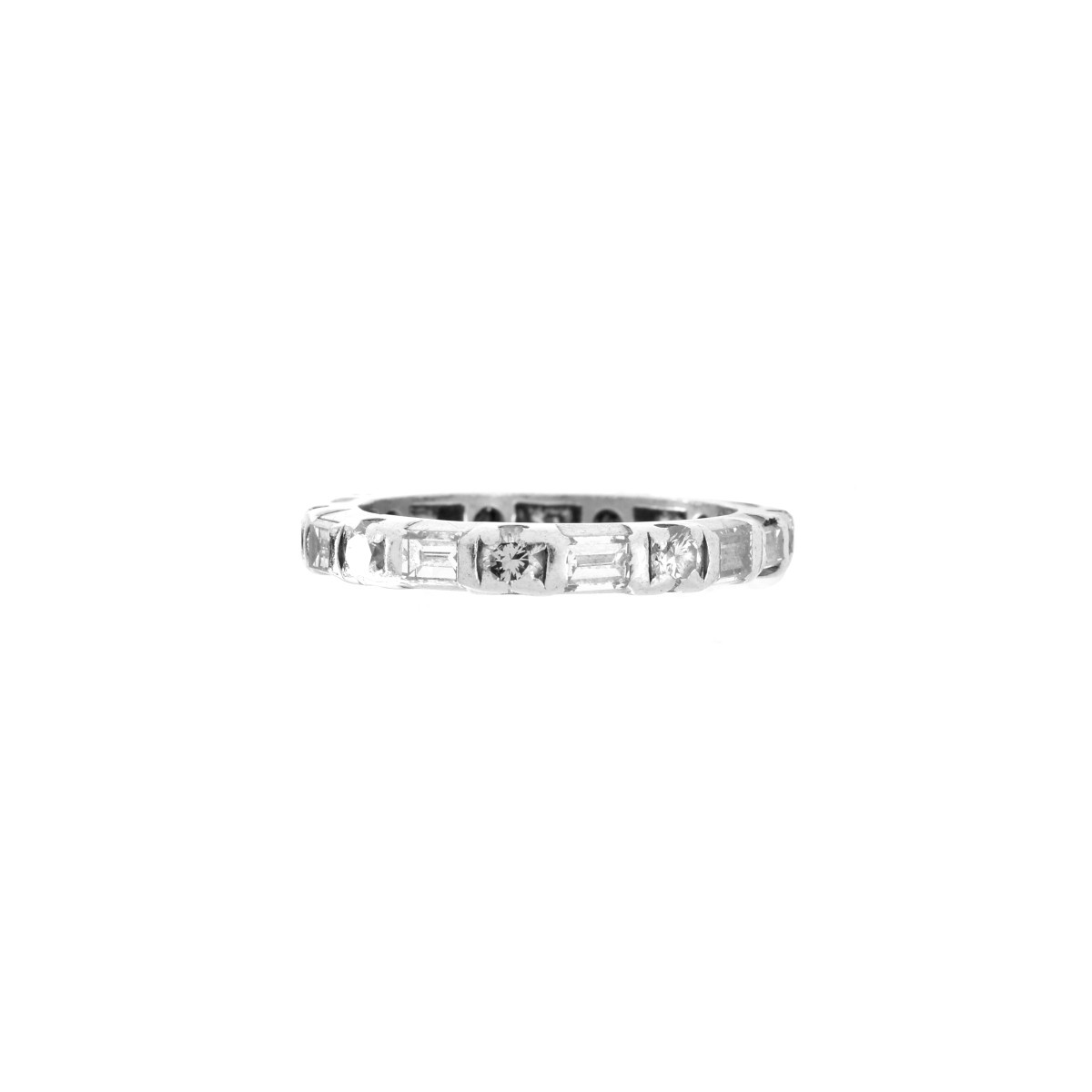 Antique 1.20ct TW Diamond Eternity Band - Image 3 of 5