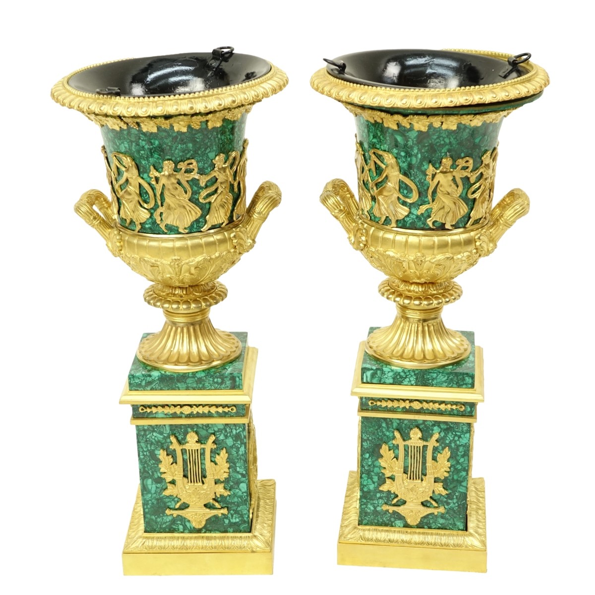 Empire Style Urns - Image 2 of 5