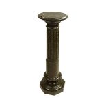 Carved Granite Pedestal