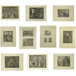 After: William Hogarth, British, Ten Etchings