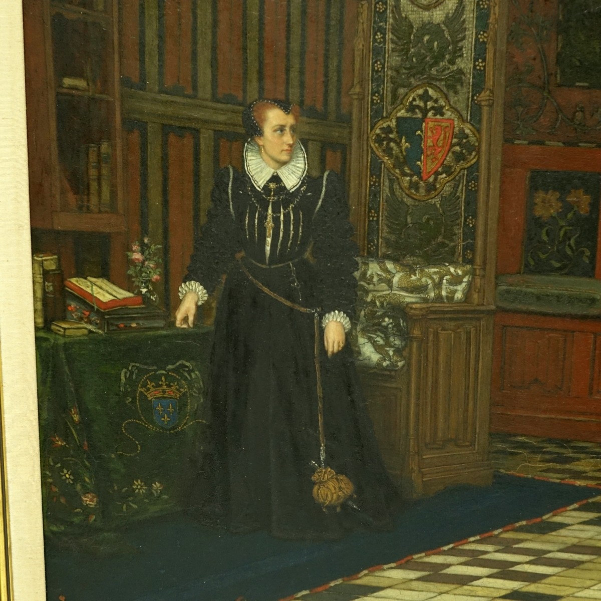 Albert De Vriendt Oil on Panel - Image 6 of 9