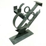 Garcia "Eros" Ironwork Abstract Sculpture