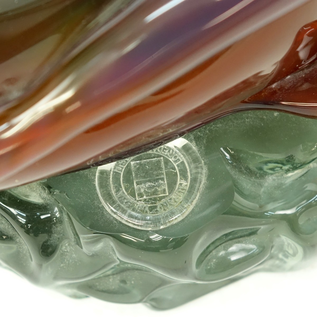 Loredano Rosin Glass Sculpture - Image 2 of 7