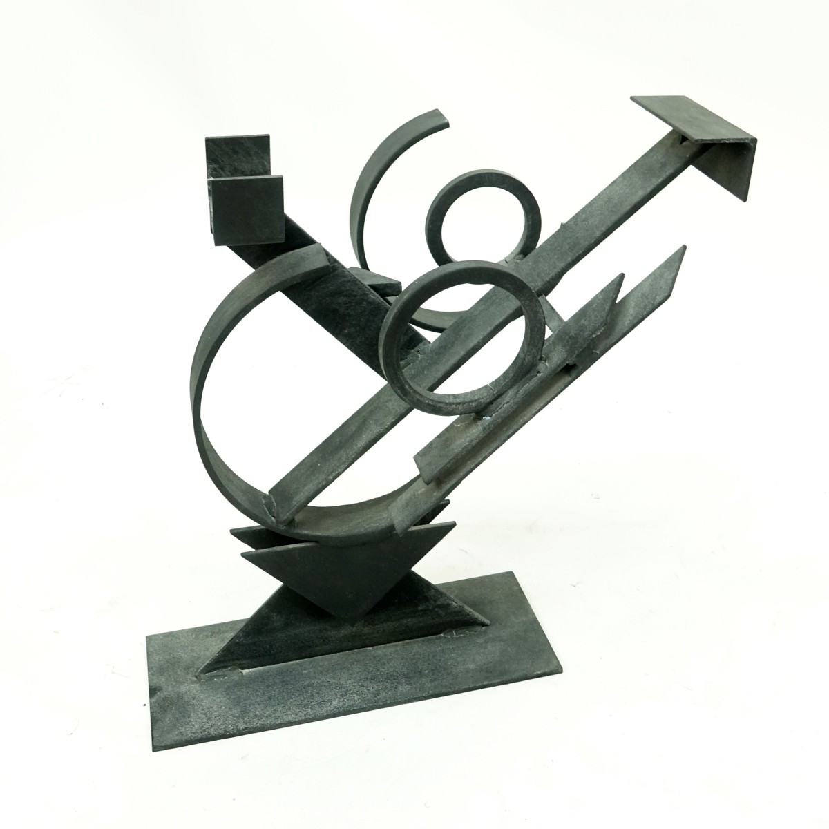 Garcia "Eros" Ironwork Abstract Sculpture - Image 3 of 7