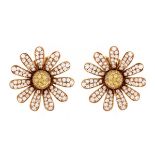 Vintage Van Cleef & Arpels Diamond Earrings