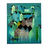 Eyvind Earle (1916-2000) Lithograph