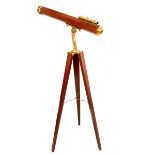 Modern Telescope on Stand