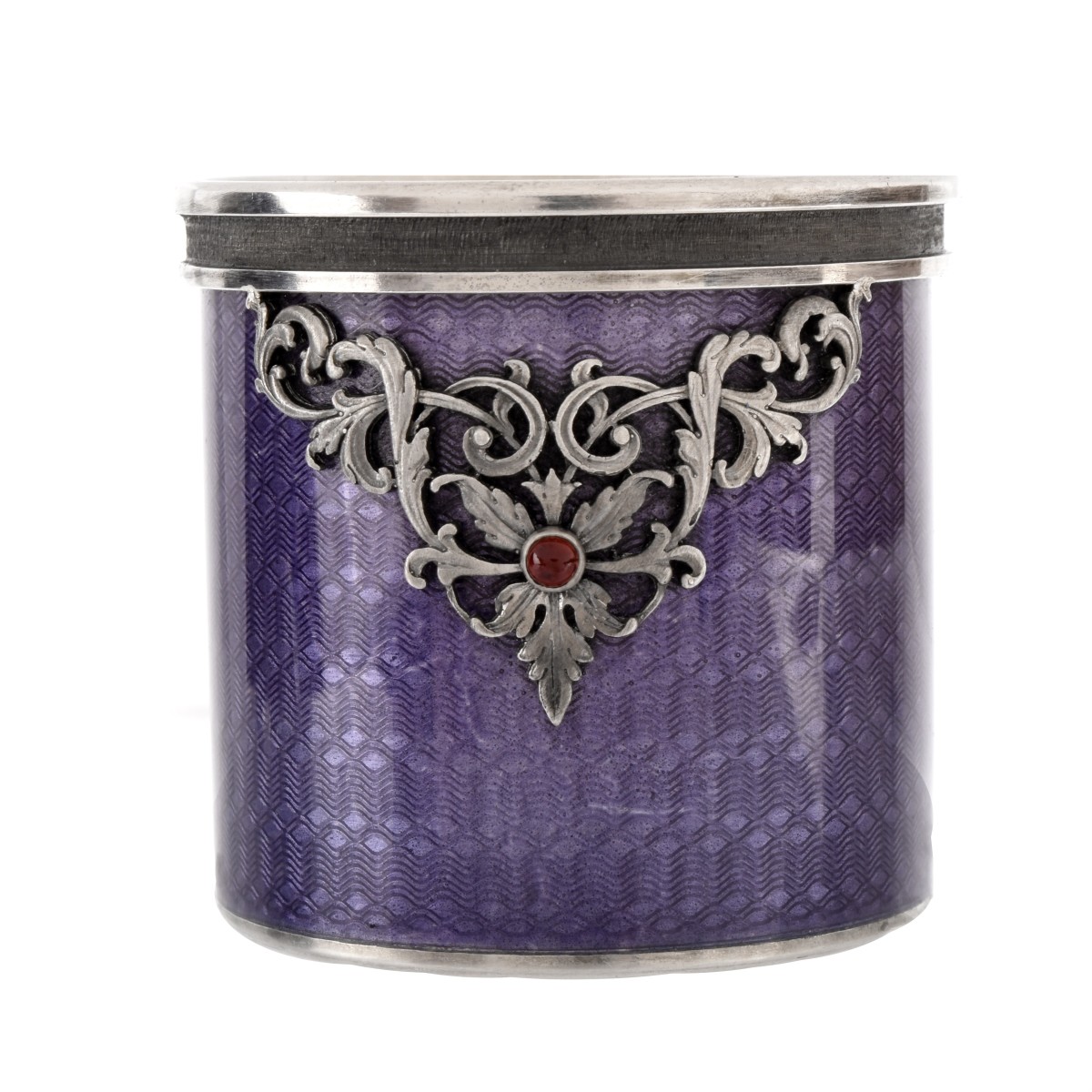 Russian Faberge Silver and Enamel Vodka Cup - Image 2 of 4