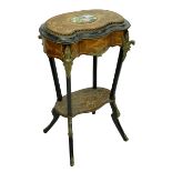 Antique Inlaid Table