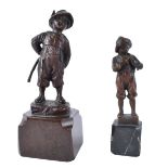 Two Schmidt-Felling Miniature Bronzes