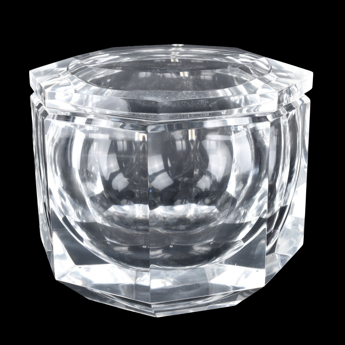 Modern Lucite Champagne Ice Bucket