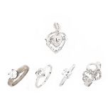 Sterling Silver and CZ Jewelry