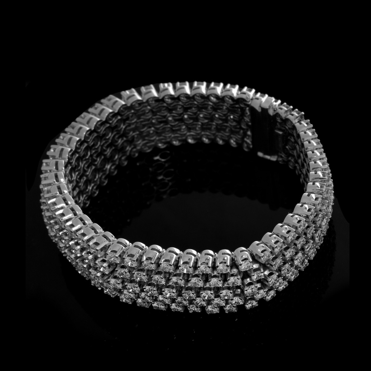 Tiffany & Co 22.0ct Diamond, Platinum Bracelet - Image 2 of 6