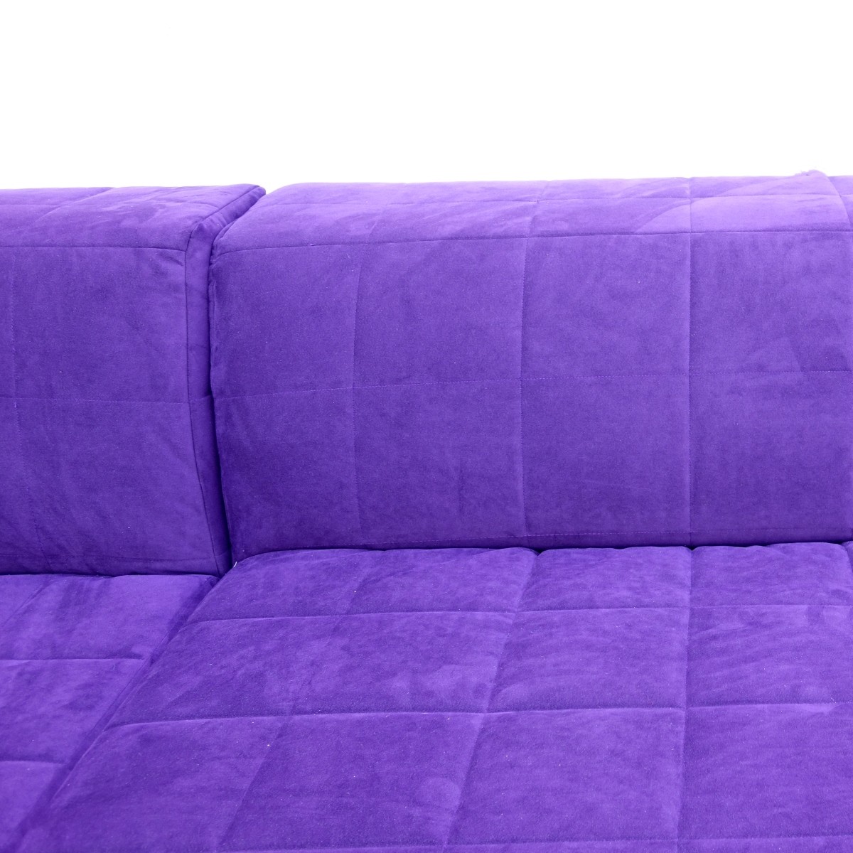 9 pc Modern Velvet Sectional Sofa - Image 4 of 6