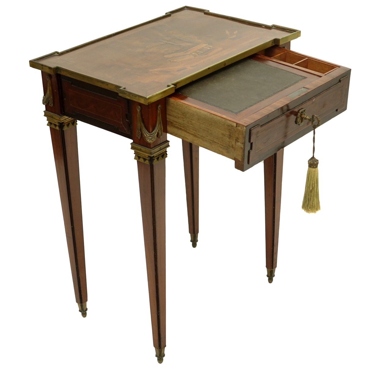 French Inlaid Witting Desk/Table - Image 5 of 7