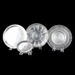 Four (4) Sterling Silver Dishes