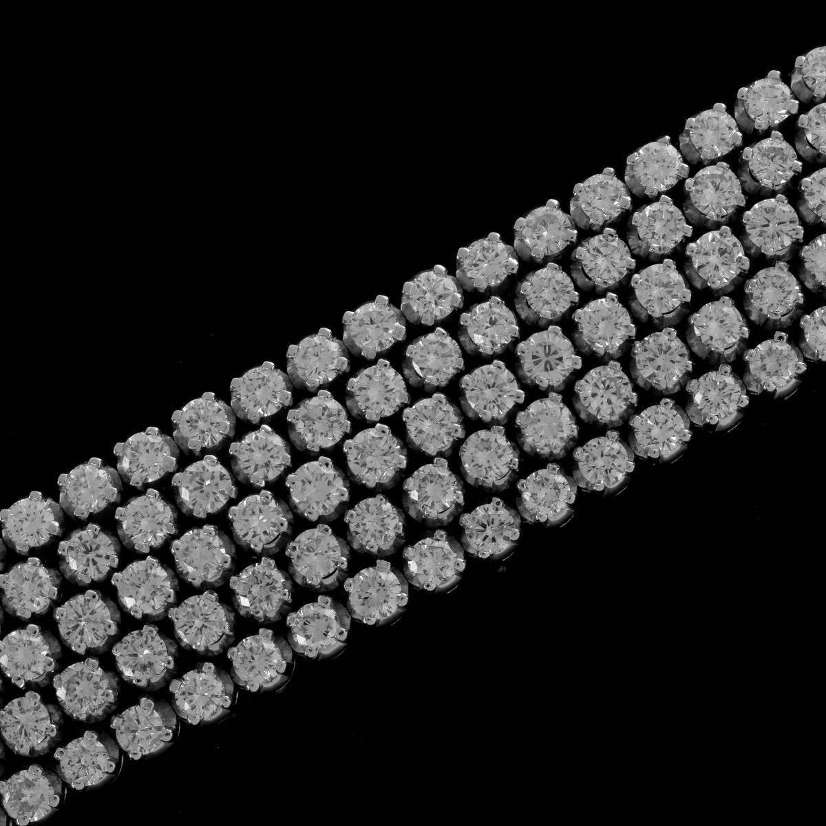 Tiffany & Co 22.0ct Diamond, Platinum Bracelet - Image 3 of 6