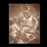 Dox Thrash, American (1893-1965) Mezzotint