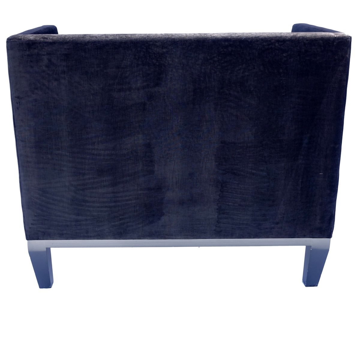 Mid Century Modern Velvet Love Seat - Image 3 of 6