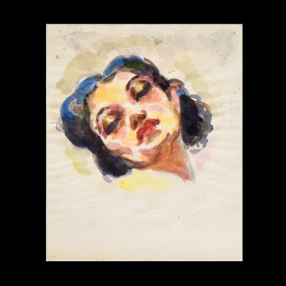 Dox Thrash, American (1893-1965) Watercolor - Image 4 of 7